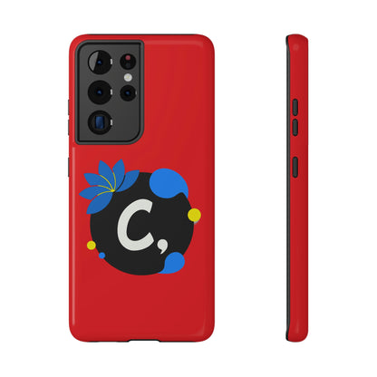 COMMaDiTYbrand All-Red *SiGNATuRE" Impact-Resistant iPhone 13 Phone Case