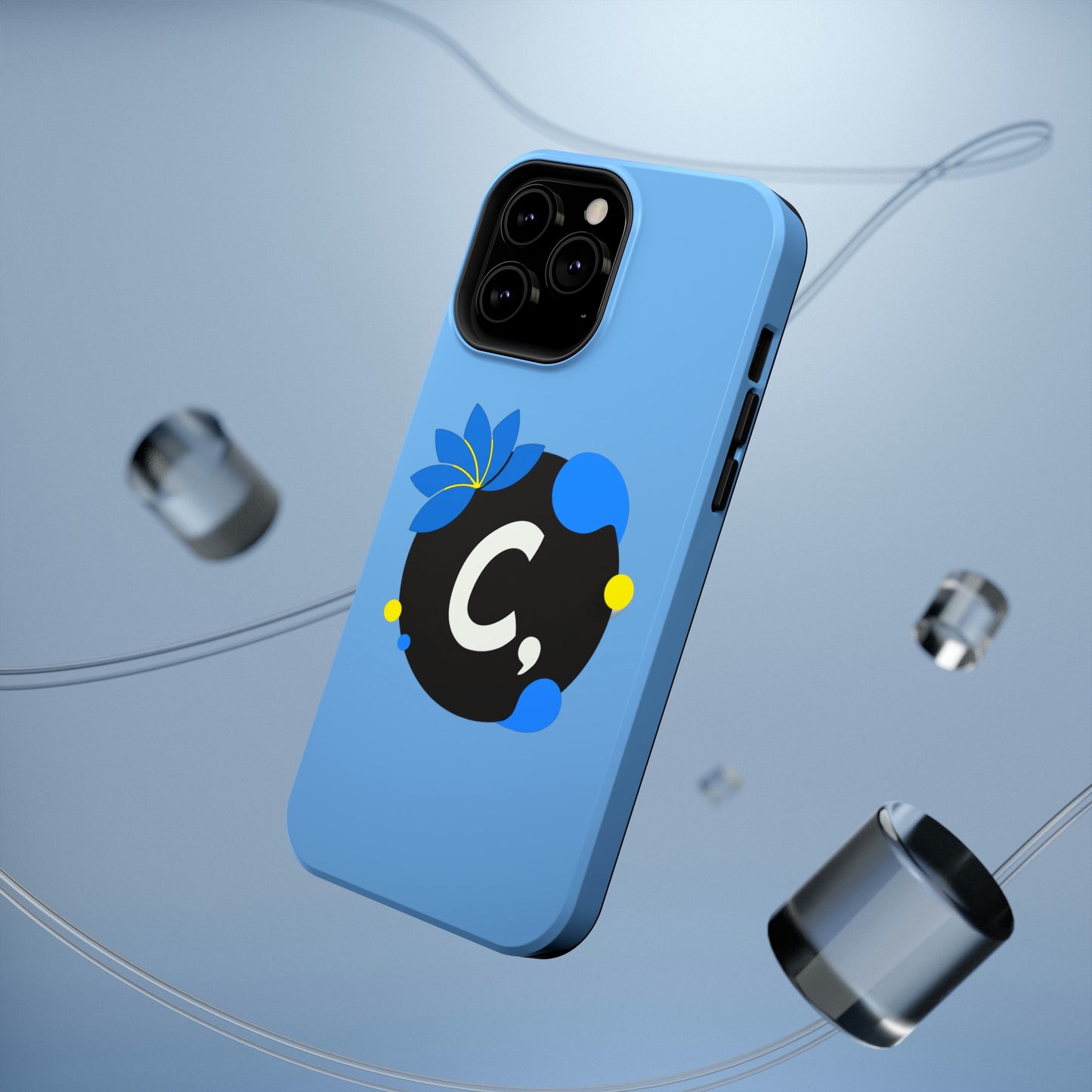 COMMaDiTYbrand SkyBlue *SiGNATuRE" Impact-Resistant Phone Case