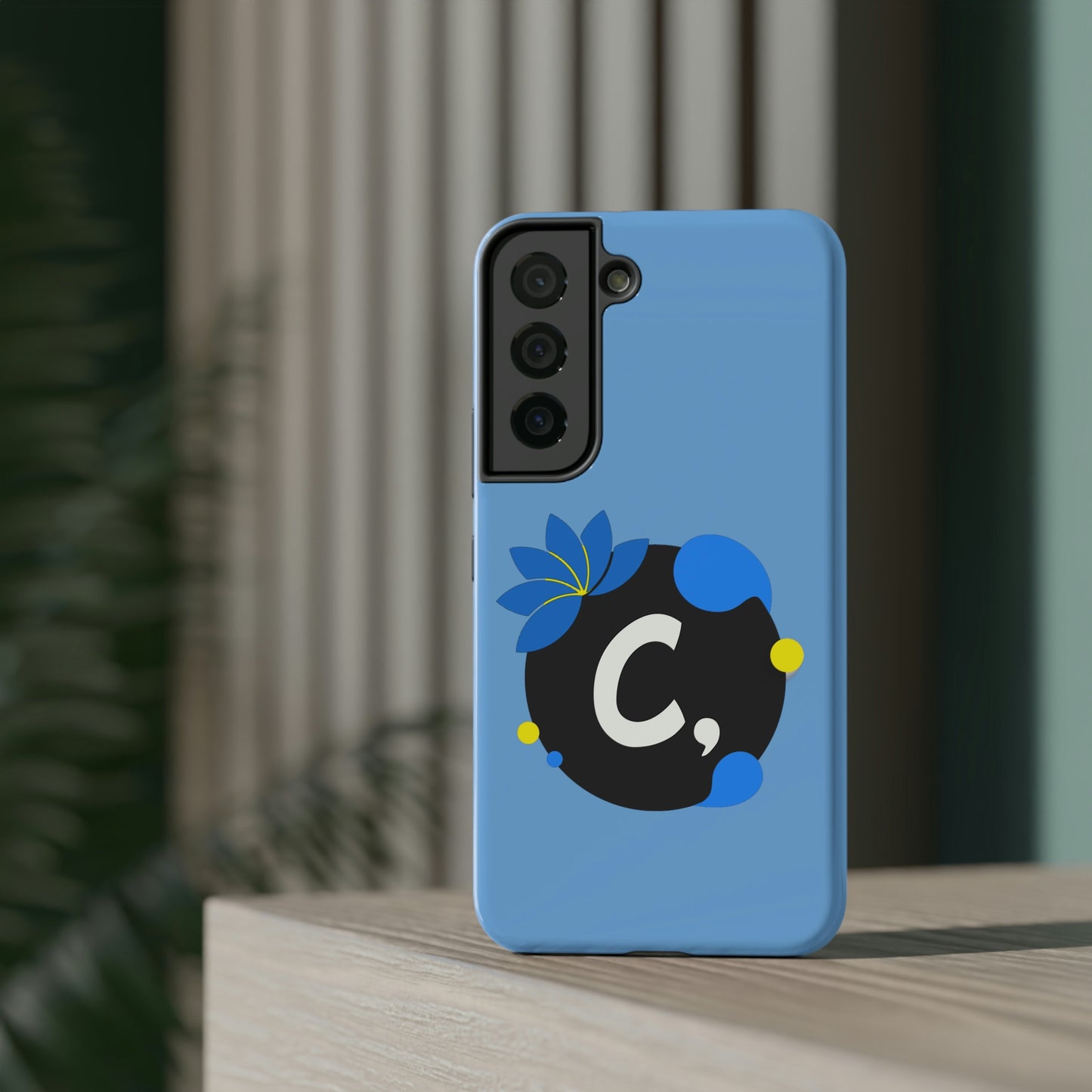 COMMaDiTYbrand SkyBlue *SiGNATuRE" Impact-Resistant Phone Case