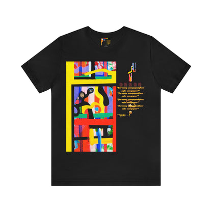COMMaDiTYbrand *JUMPiN' THRU HooPS" Men's Short Sleeve T-Shirt