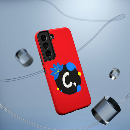 COMMaDiTYbrand All-Red *SiGNATuRE" Impact-Resistant iPhone 13 Phone Case