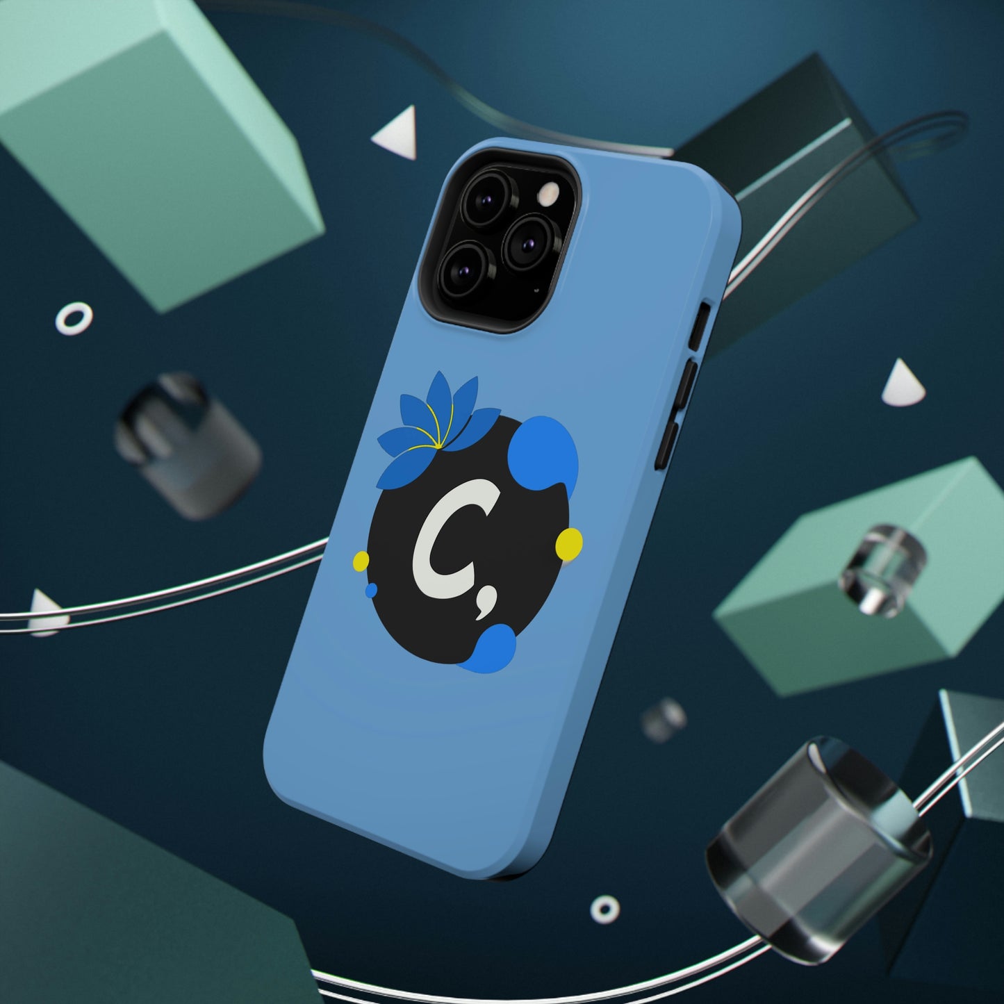 COMMaDiTYbrand SkyBlue *SiGNATuRE" Impact-Resistant Phone Case