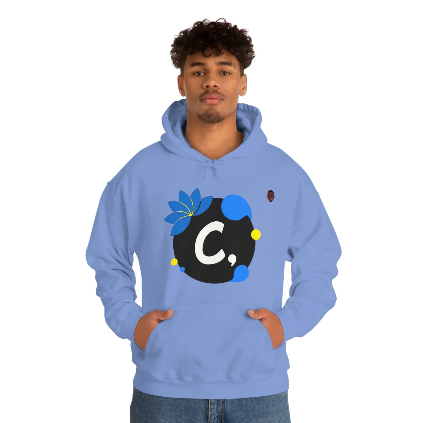 COMMaDiTYbrand *STAMPED" Men's Heavy Blend™ Hooded Sweatshirt