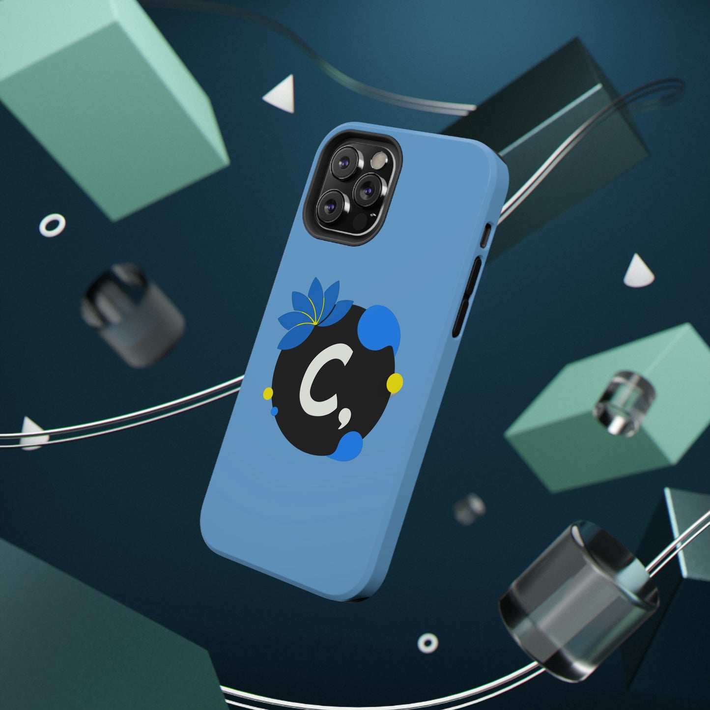 COMMaDiTYbrand SkyBlue *SiGNATuRE" Impact-Resistant Phone Case