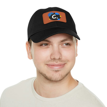 COMMaDiTYbrand *Leather Logo Patch" Dad Hat (available in multiple colors)