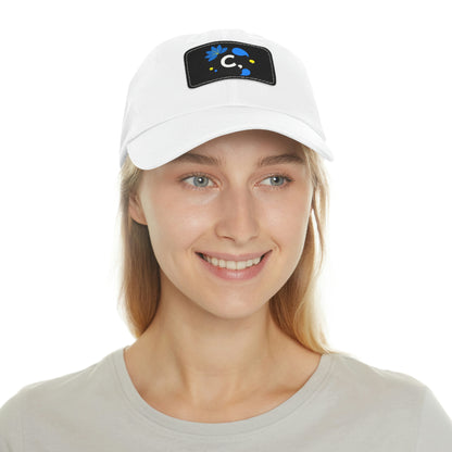 COMMaDiTYbrand *Leather Logo Patch" Dad Hat (available in multiple colors)