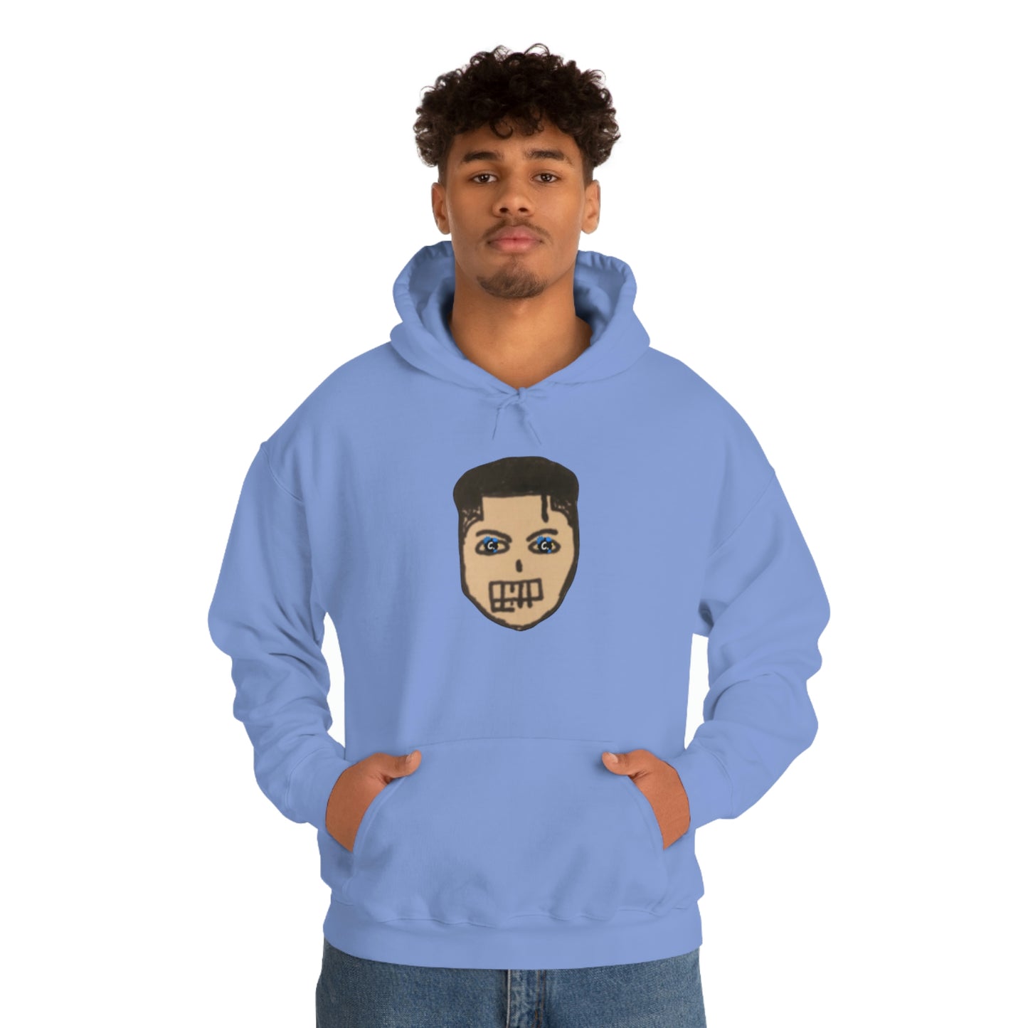 COMMaDiTYbrand Heavy Blend™ *BiGFACE" Men's Hooded Sweatshirt