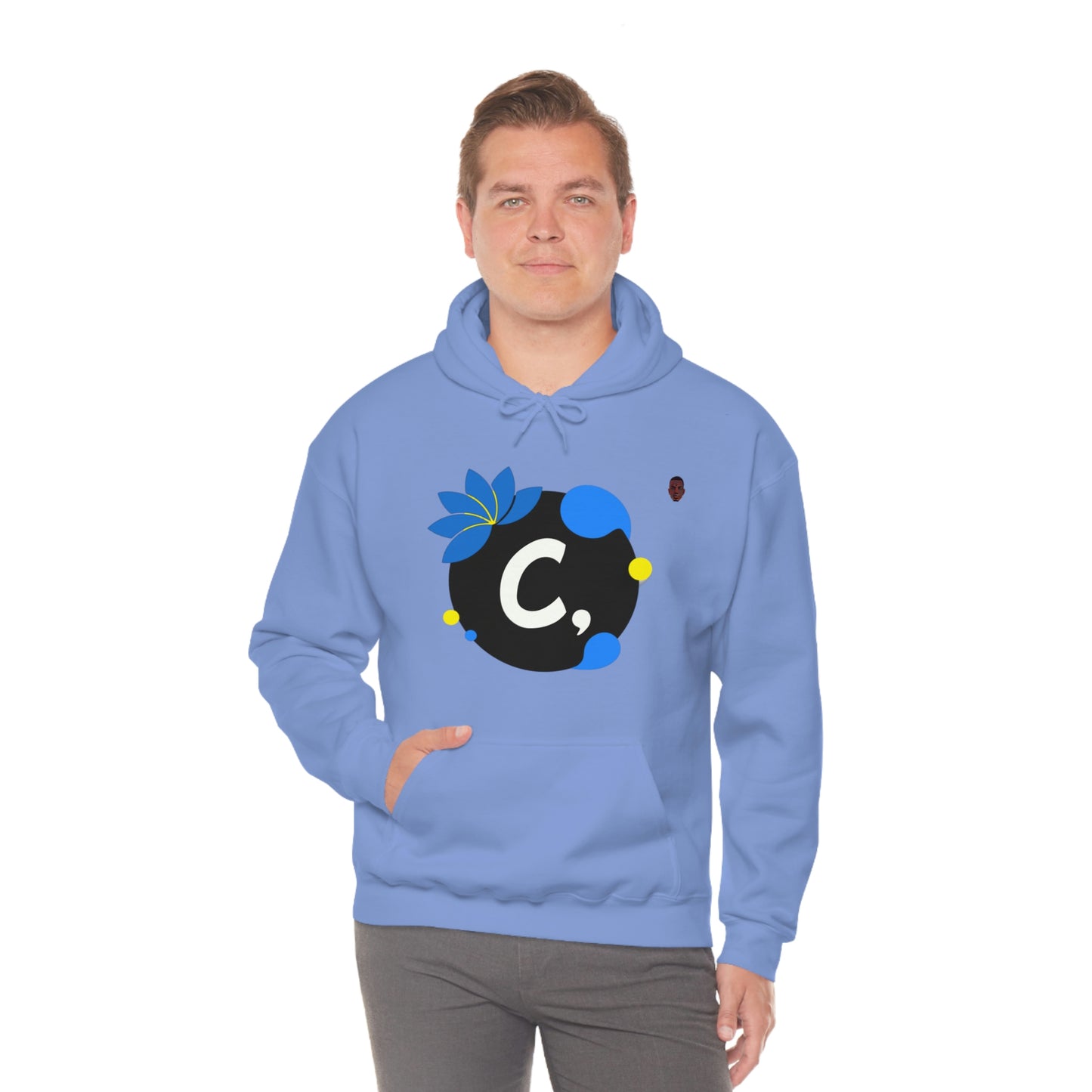 COMMaDiTYbrand *STAMPED" Men's Heavy Blend™ Hooded Sweatshirt