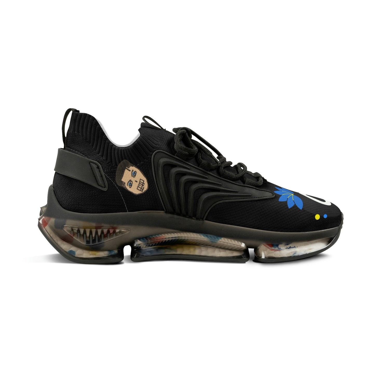 COMMaDiTYbrand *SiGNATURE SHOE" Men's Mesh Sneakers (BlackWhite/WhiteBlack)