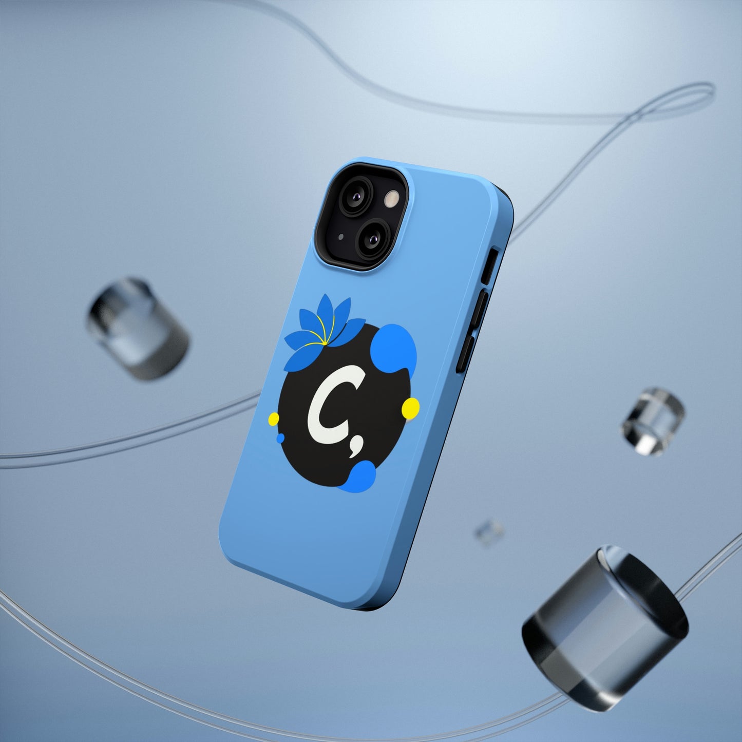 COMMaDiTYbrand SkyBlue *SiGNATuRE" Impact-Resistant Phone Case