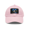 Light Pink / Black patch / Rectangle / One size