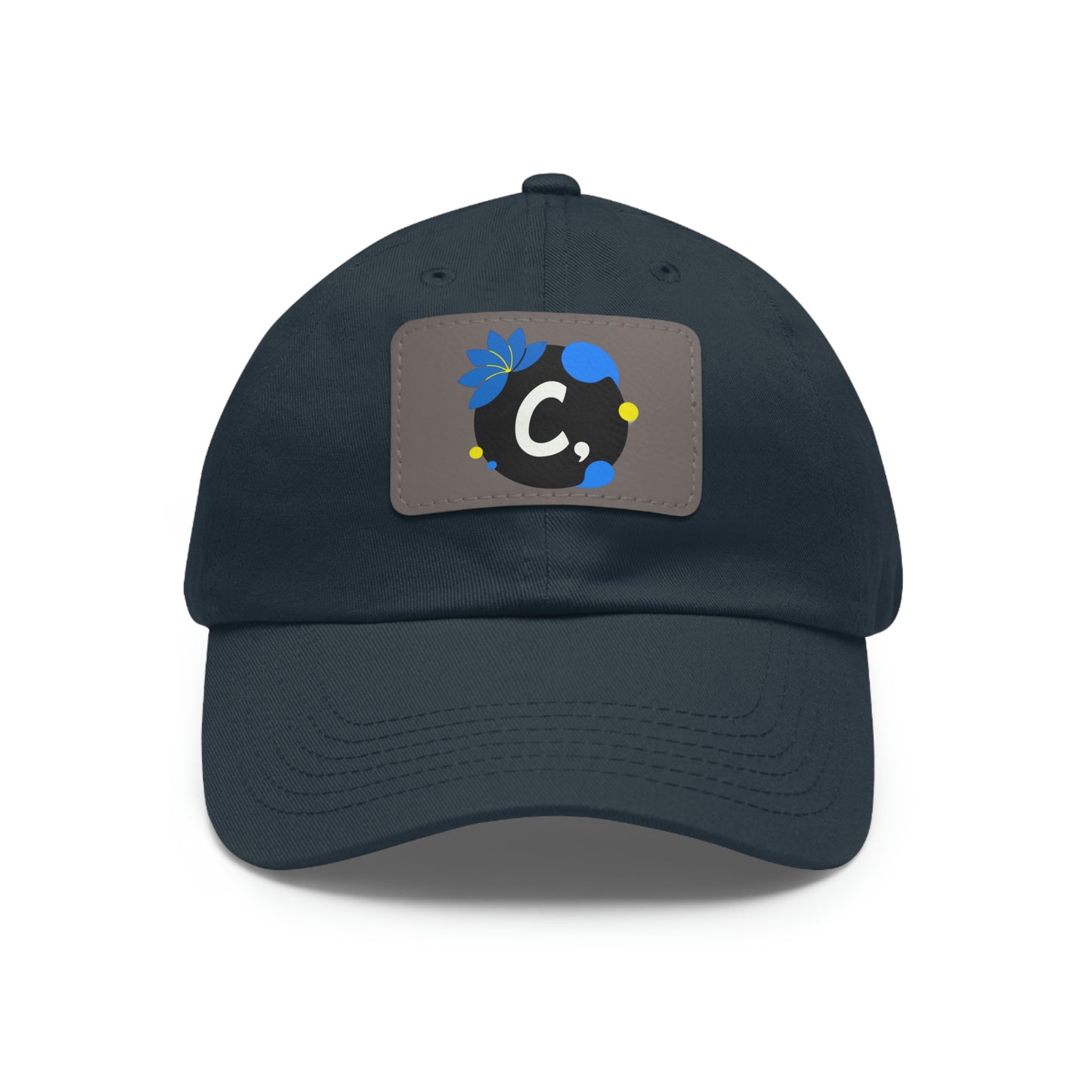 COMMaDiTYbrand *Leather Logo Patch" Dad Hat (available in multiple colors)