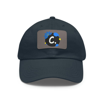 COMMaDiTYbrand *Leather Logo Patch" Dad Hat (available in multiple colors)