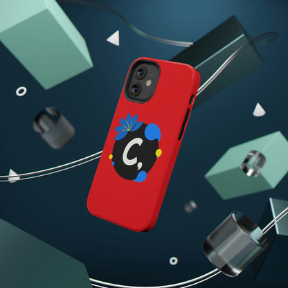 COMMaDiTYbrand All-Red *SiGNATuRE" Impact-Resistant iPhone 13 Phone Case