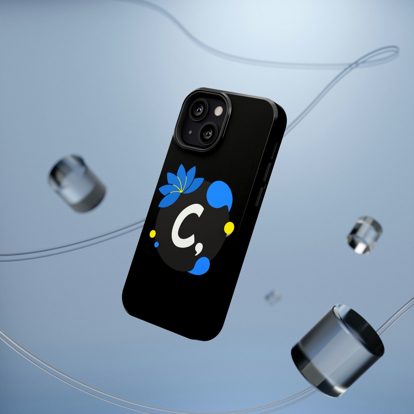COMMaDiTYbrand *SiGNATuRE" All-Black Impact-Resistant Phone Case