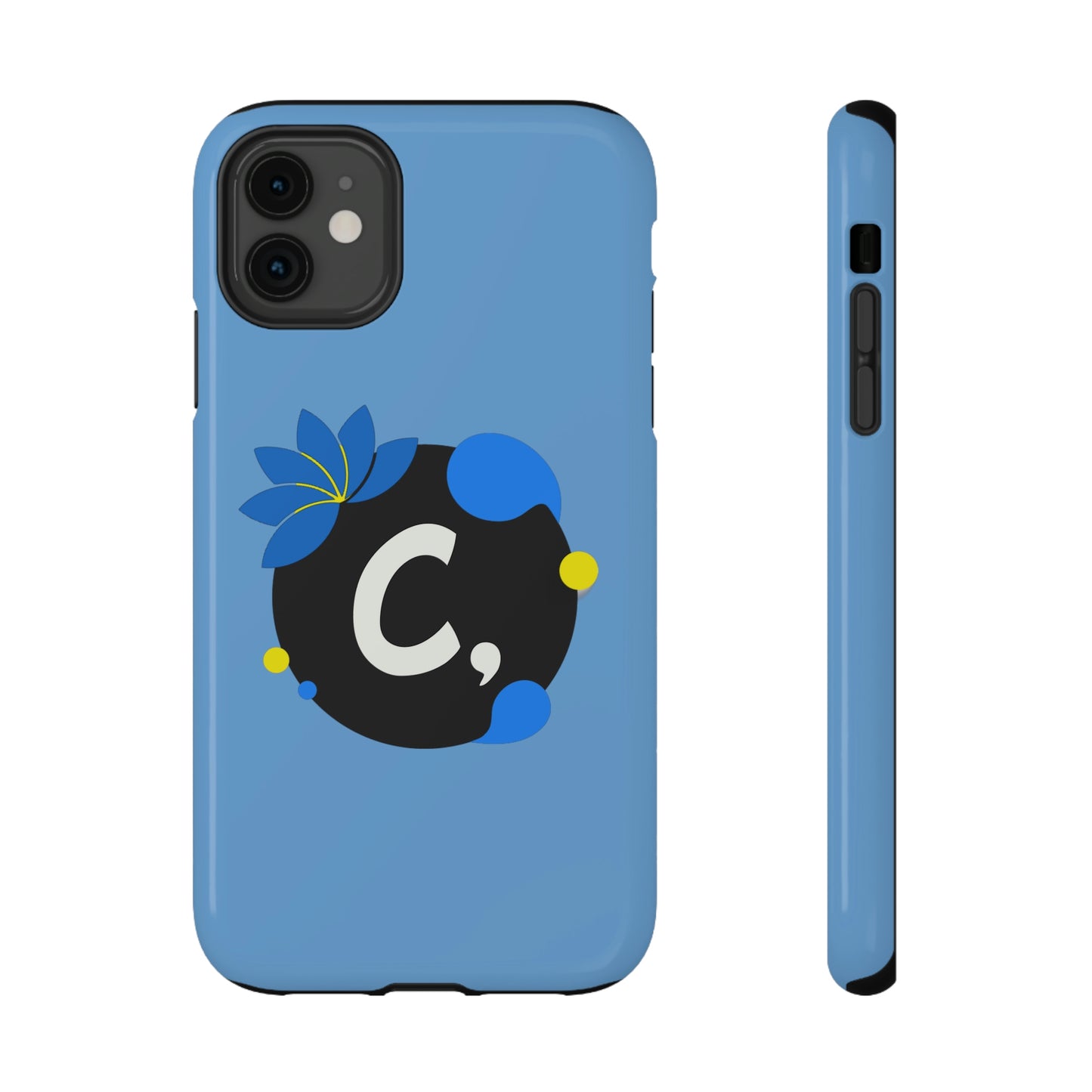 COMMaDiTYbrand SkyBlue *SiGNATuRE" Impact-Resistant Phone Case