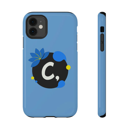 COMMaDiTYbrand SkyBlue *SiGNATuRE" Impact-Resistant Phone Case