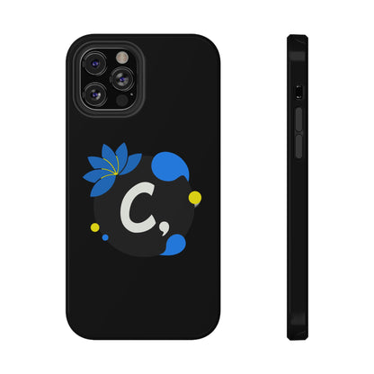 COMMaDiTYbrand *SiGNATuRE" All-Black Impact-Resistant Phone Case