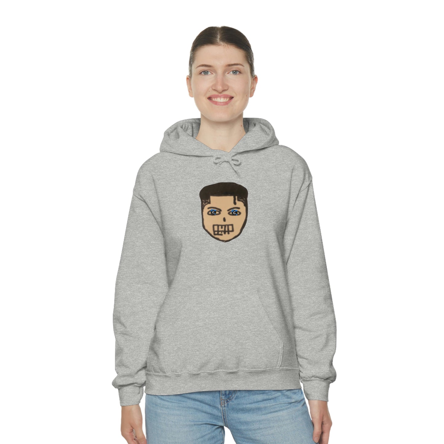 COMMaDiTYbrand Heavy Blend™ *BiGFACE" Women's Hooded Sweatshirt