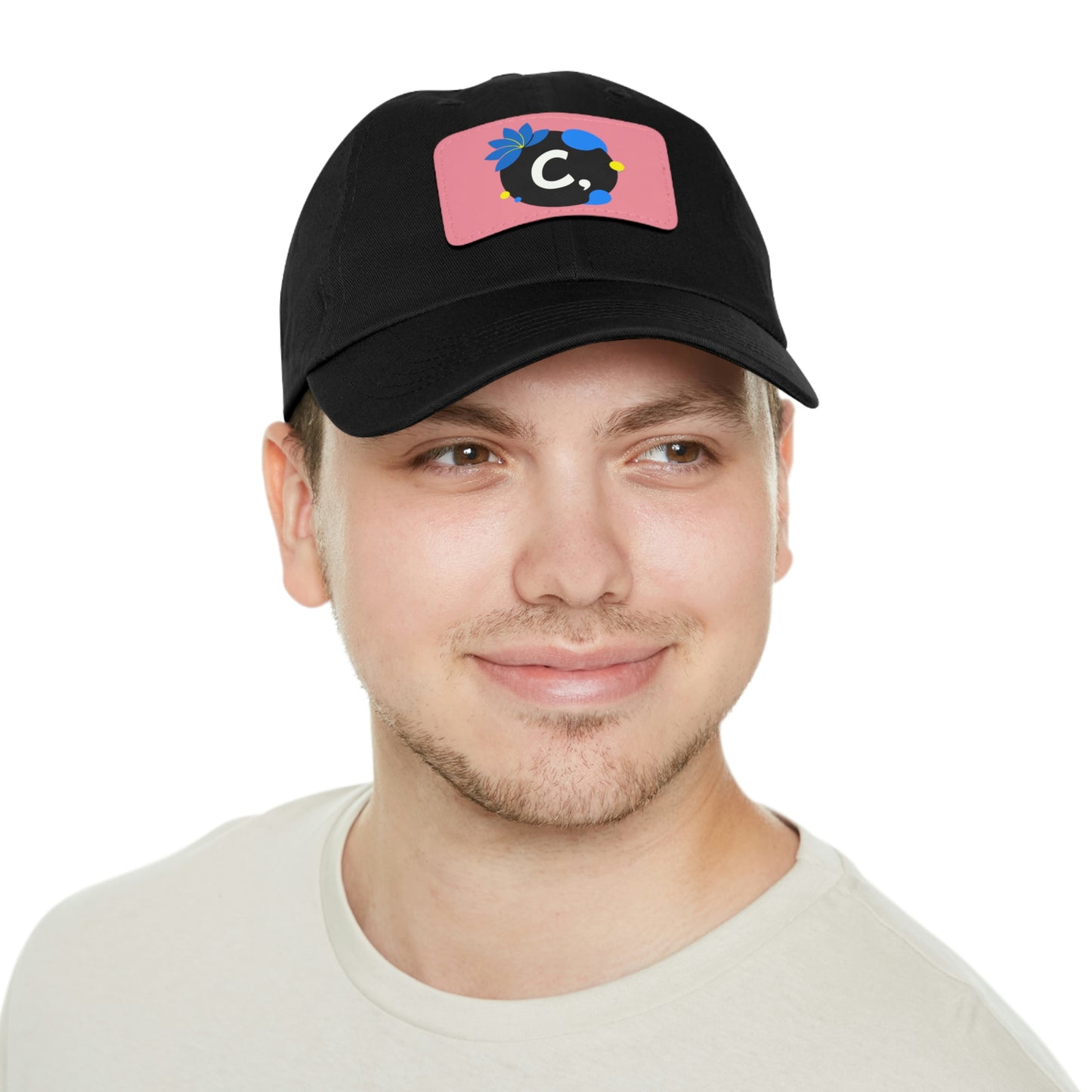 COMMaDiTYbrand *Leather Logo Patch" Dad Hat (available in multiple colors)