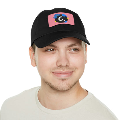 COMMaDiTYbrand *Leather Logo Patch" Dad Hat (available in multiple colors)