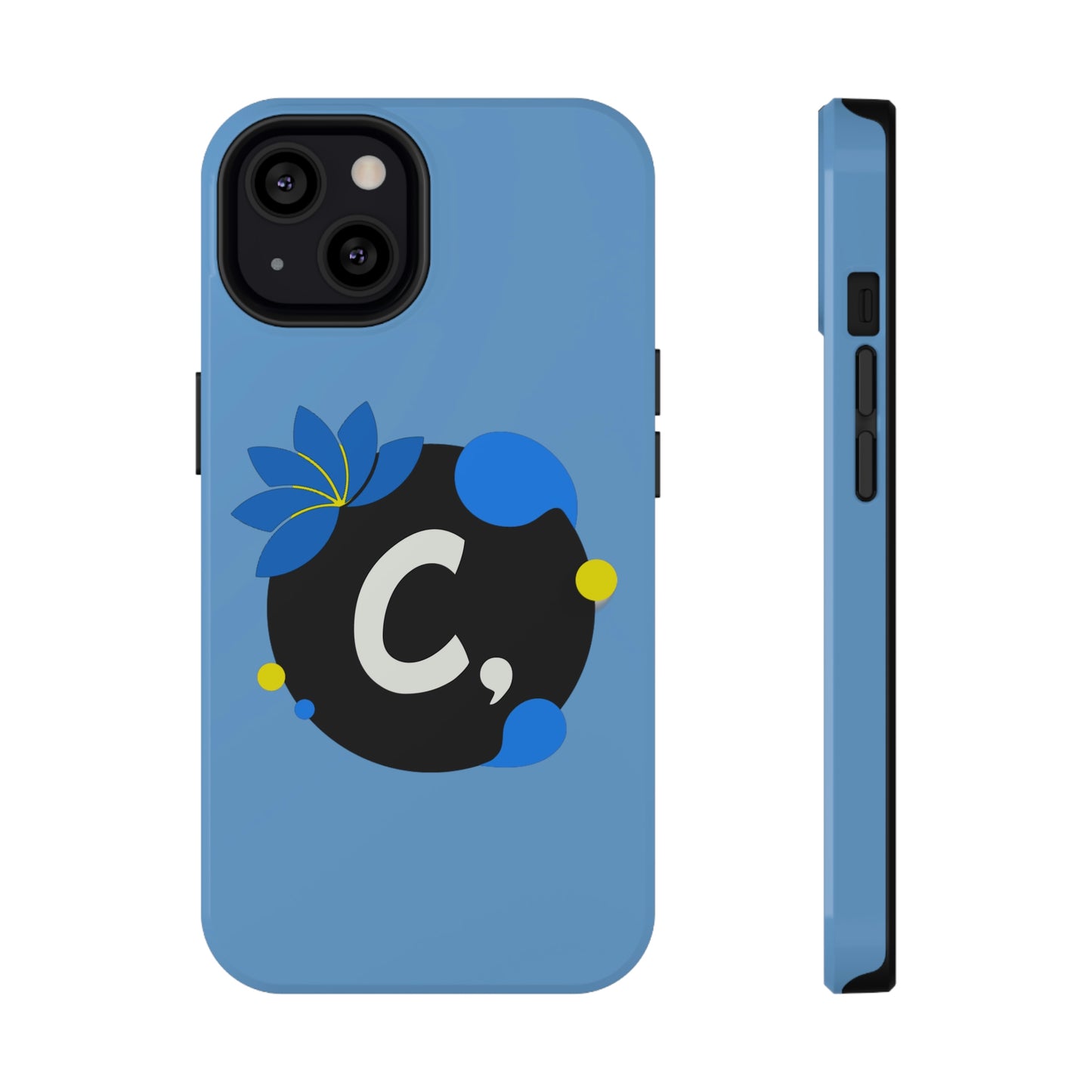 COMMaDiTYbrand SkyBlue *SiGNATuRE" Impact-Resistant Phone Case