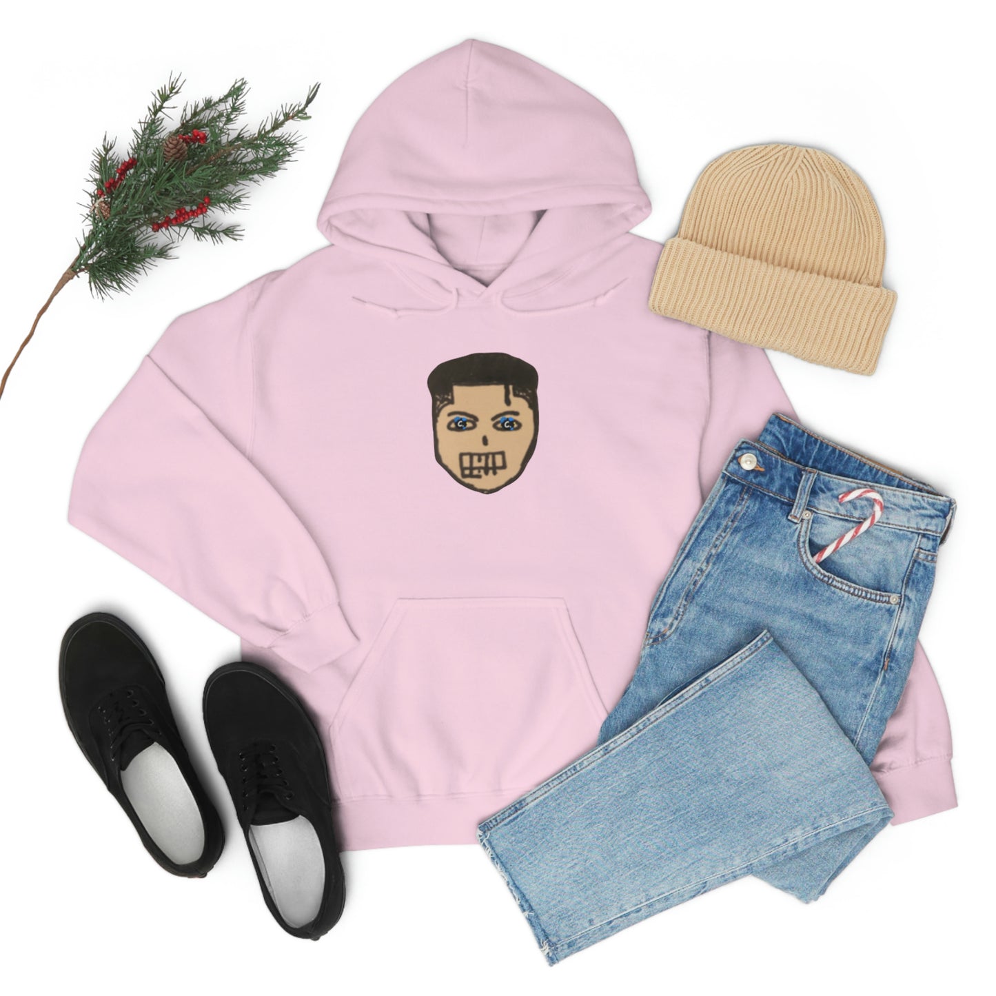 COMMaDiTYbrand Heavy Blend™ *BiGFACE" Men's Hooded Sweatshirt