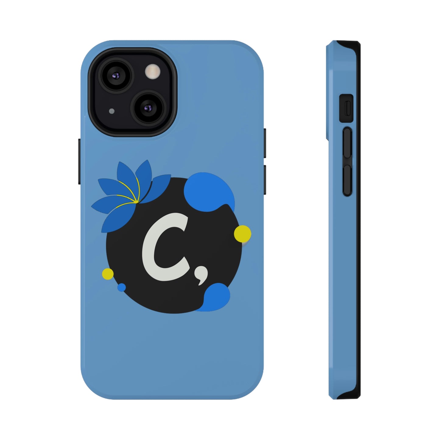 COMMaDiTYbrand SkyBlue *SiGNATuRE" Impact-Resistant Phone Case