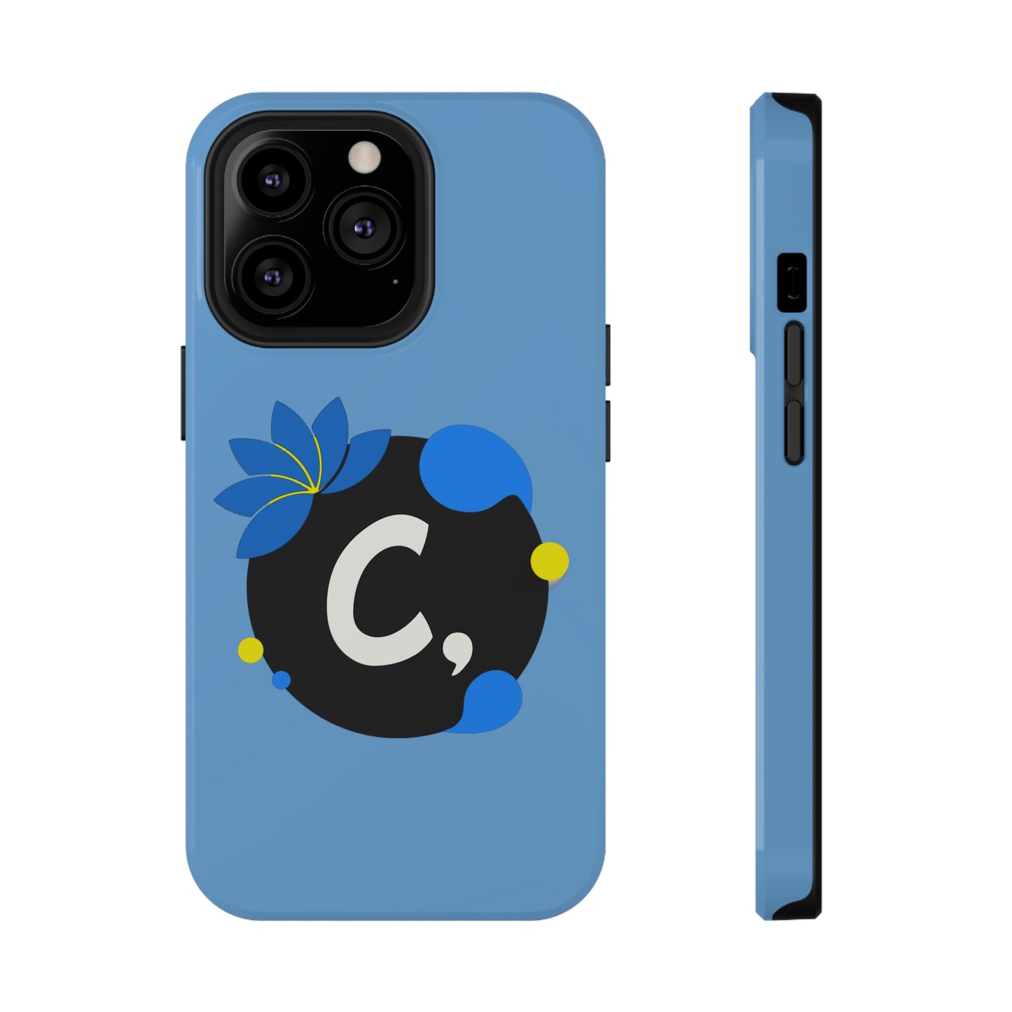 COMMaDiTYbrand SkyBlue *SiGNATuRE" Impact-Resistant Phone Case