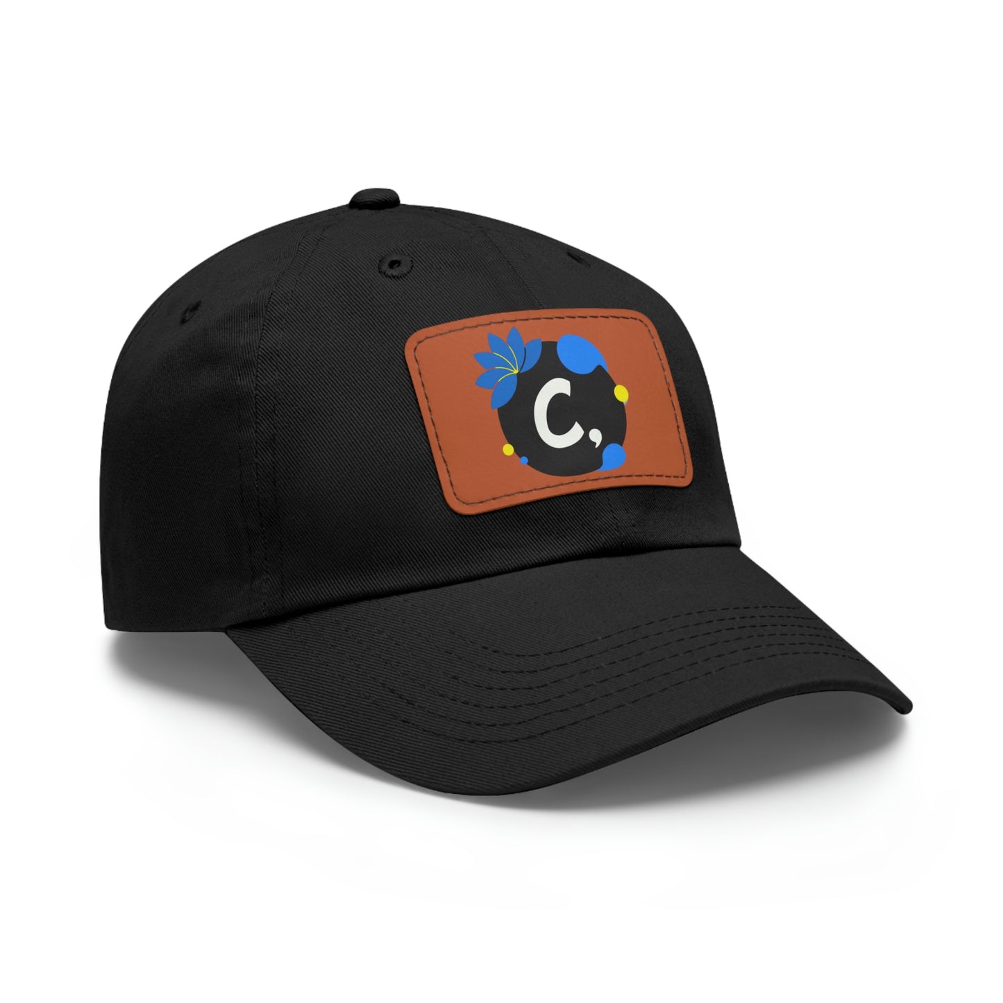 COMMaDiTYbrand *Leather Logo Patch" Dad Hat (available in multiple colors)