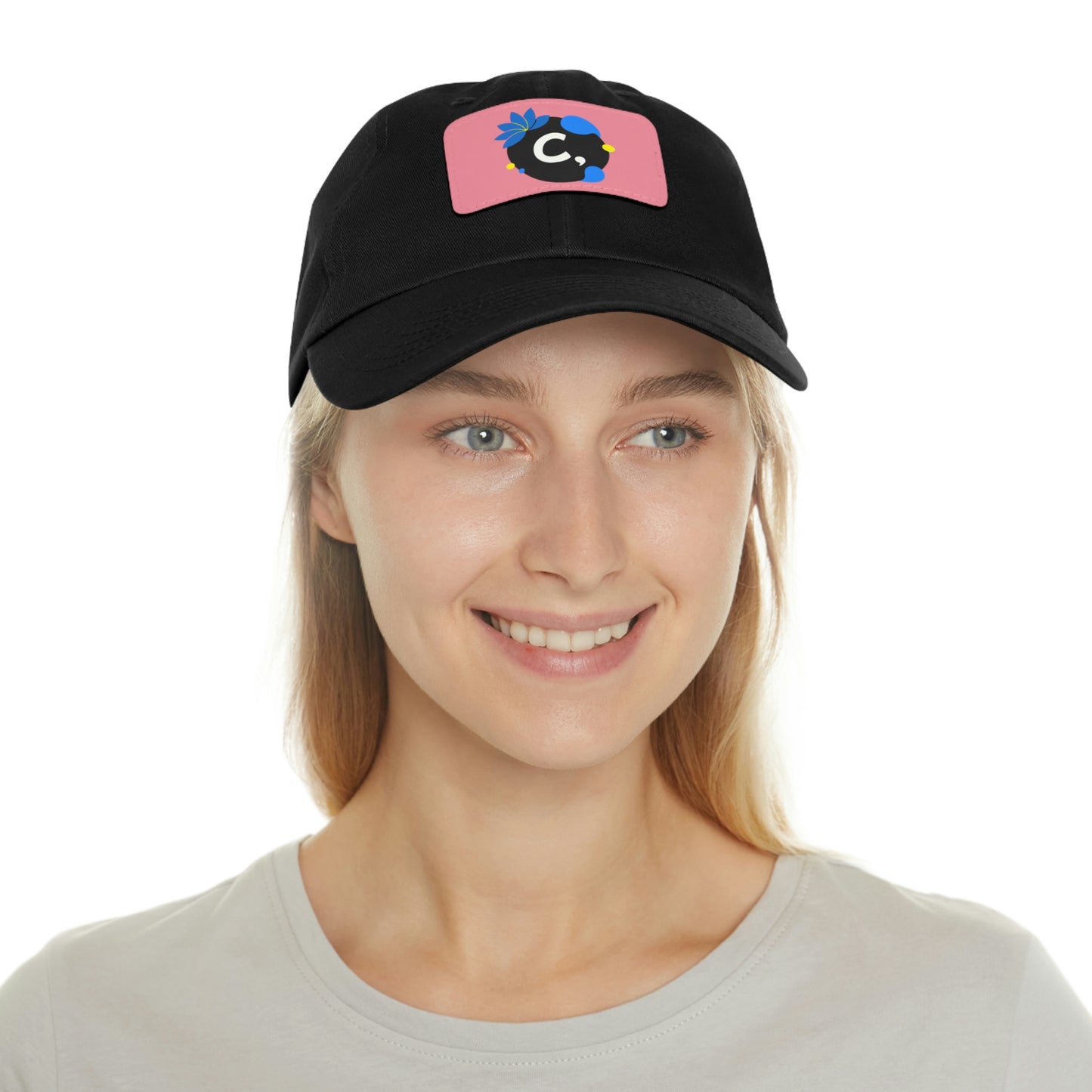 COMMaDiTYbrand *Leather Logo Patch" Dad Hat (available in multiple colors)