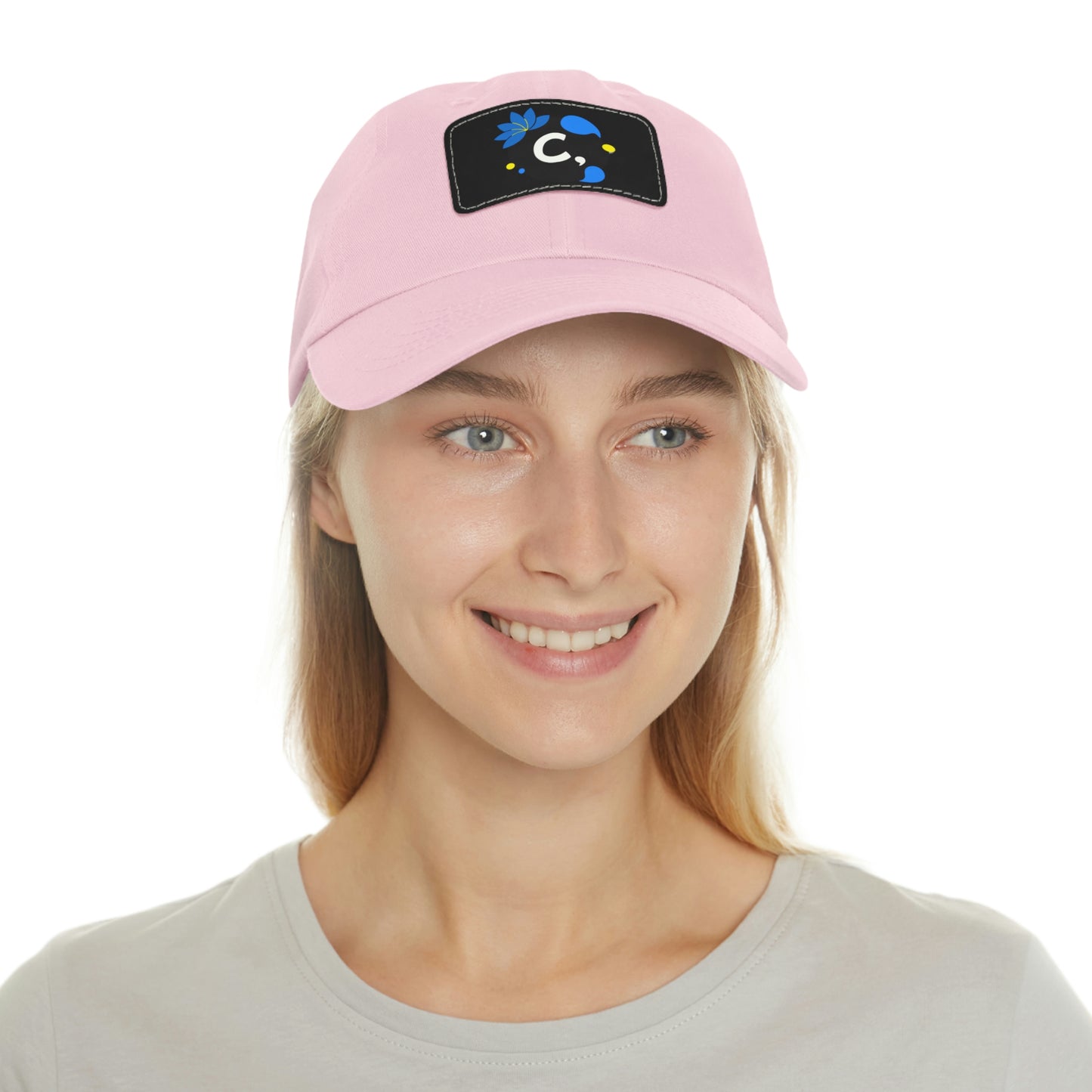 COMMaDiTYbrand *Leather Logo Patch" Dad Hat (available in multiple colors)