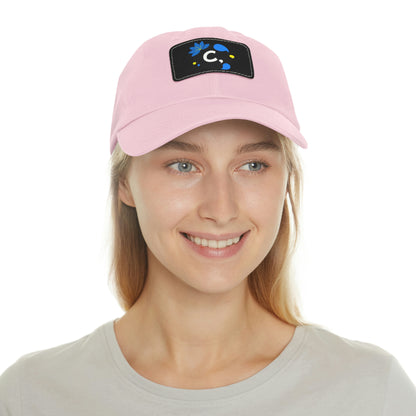COMMaDiTYbrand *Leather Logo Patch" Dad Hat (available in multiple colors)