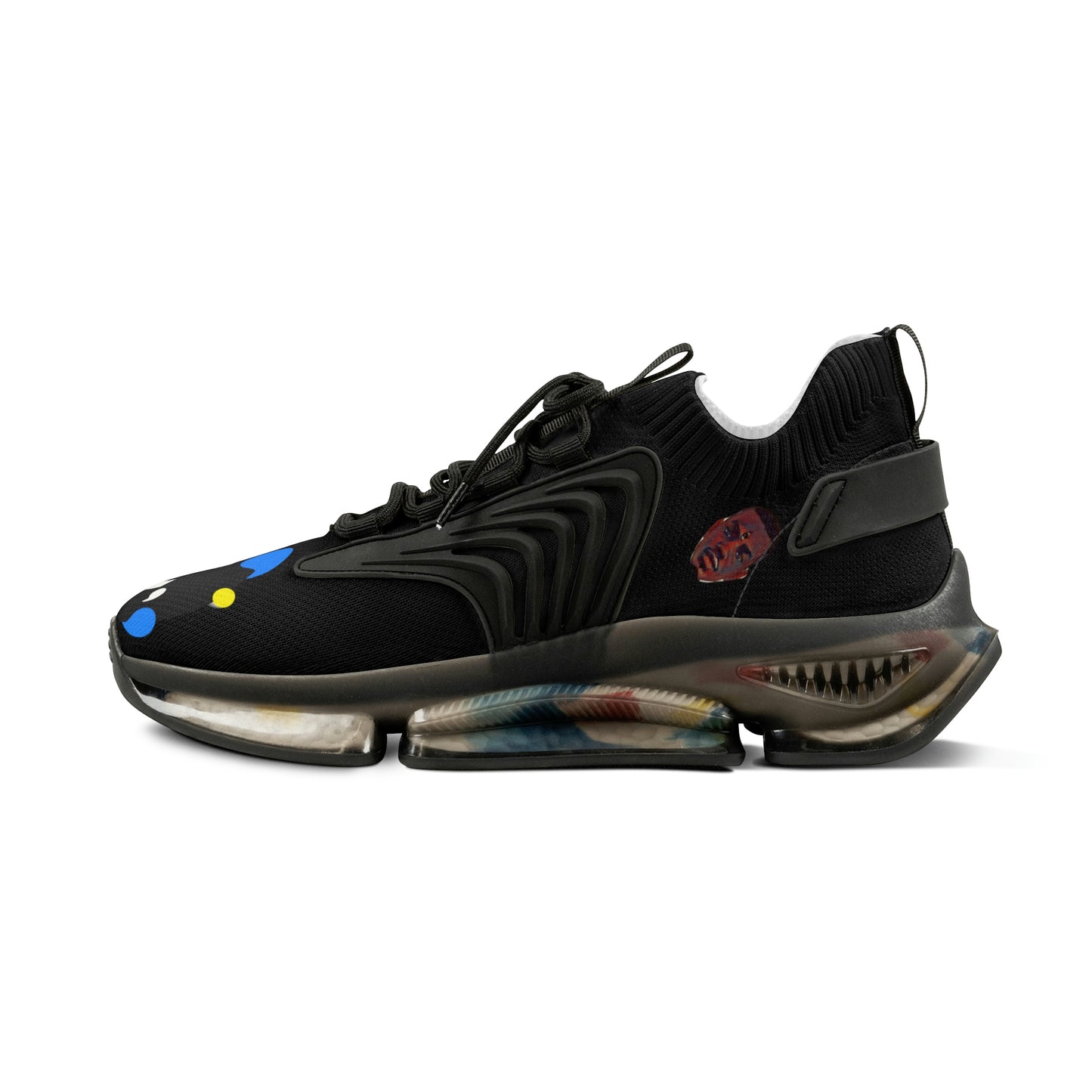 COMMaDiTYbrand *SiGNATURE SHOE" Men's Mesh Sneakers (BlackWhite/WhiteBlack)