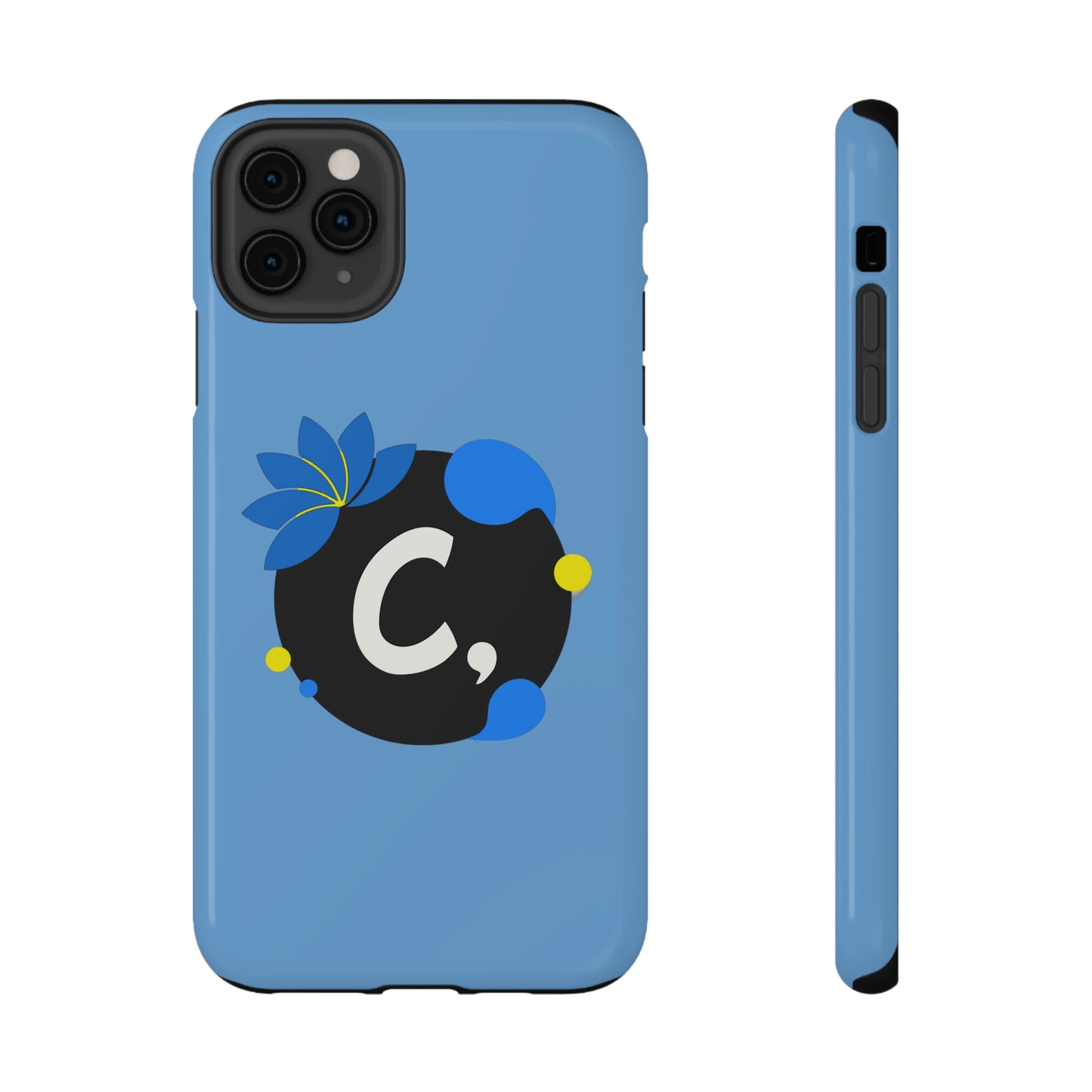COMMaDiTYbrand SkyBlue *SiGNATuRE" Impact-Resistant Phone Case