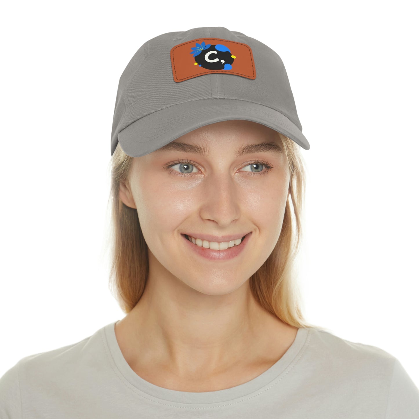 COMMaDiTYbrand *Leather Logo Patch" Dad Hat (available in multiple colors)