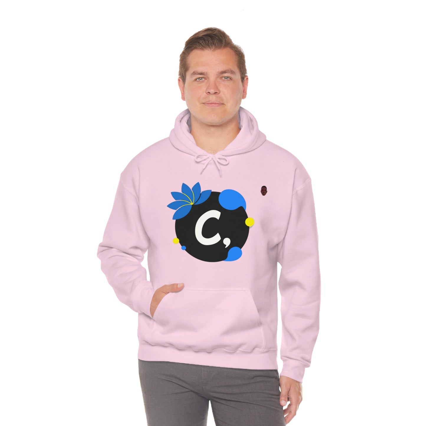 COMMaDiTYbrand *STAMPED" Men's Heavy Blend™ Hooded Sweatshirt