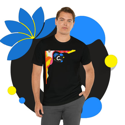 COMMaDiTYbrand *NFTDeSiGN" Men's Short Sleeve T-Shirt