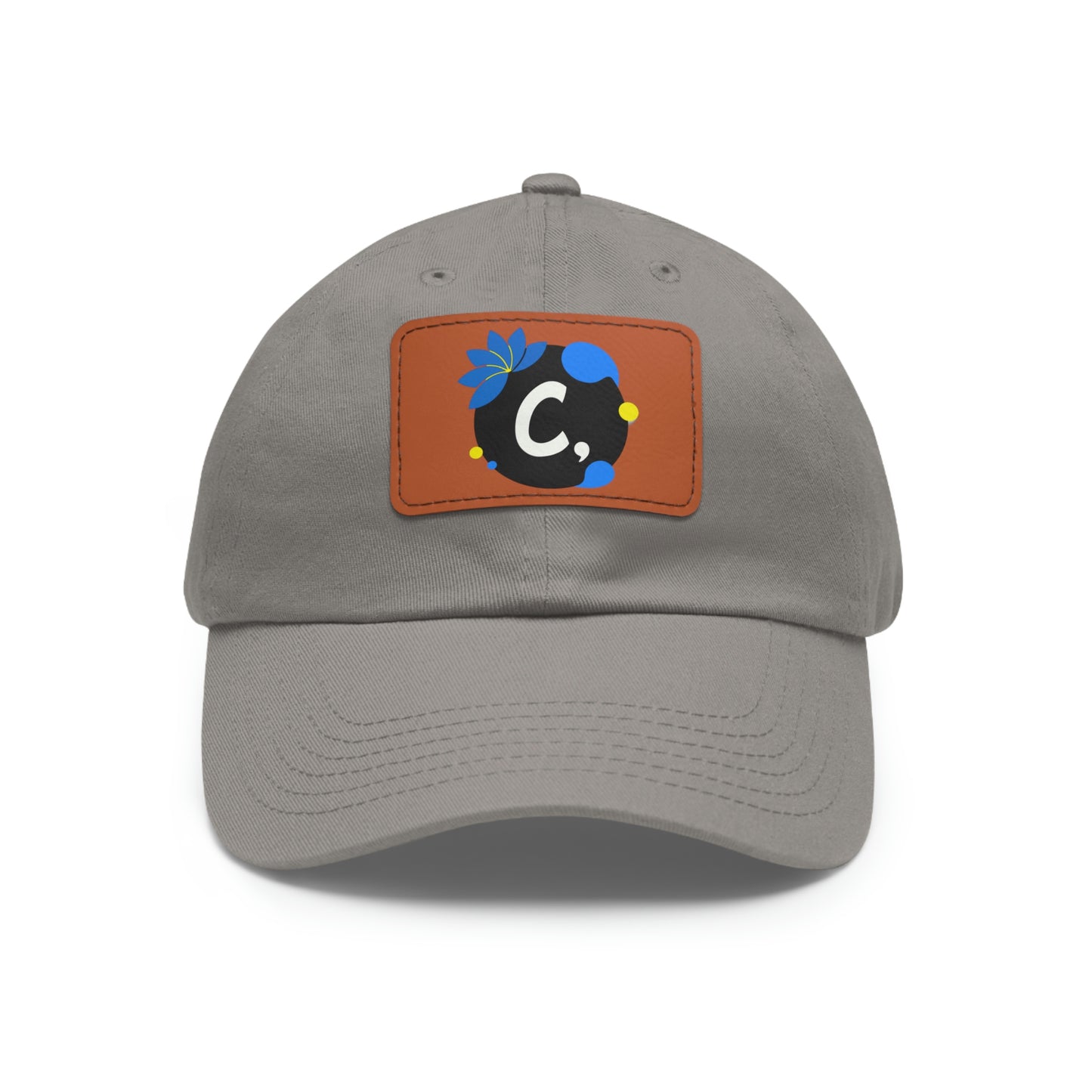 COMMaDiTYbrand *Leather Logo Patch" Dad Hat (available in multiple colors)