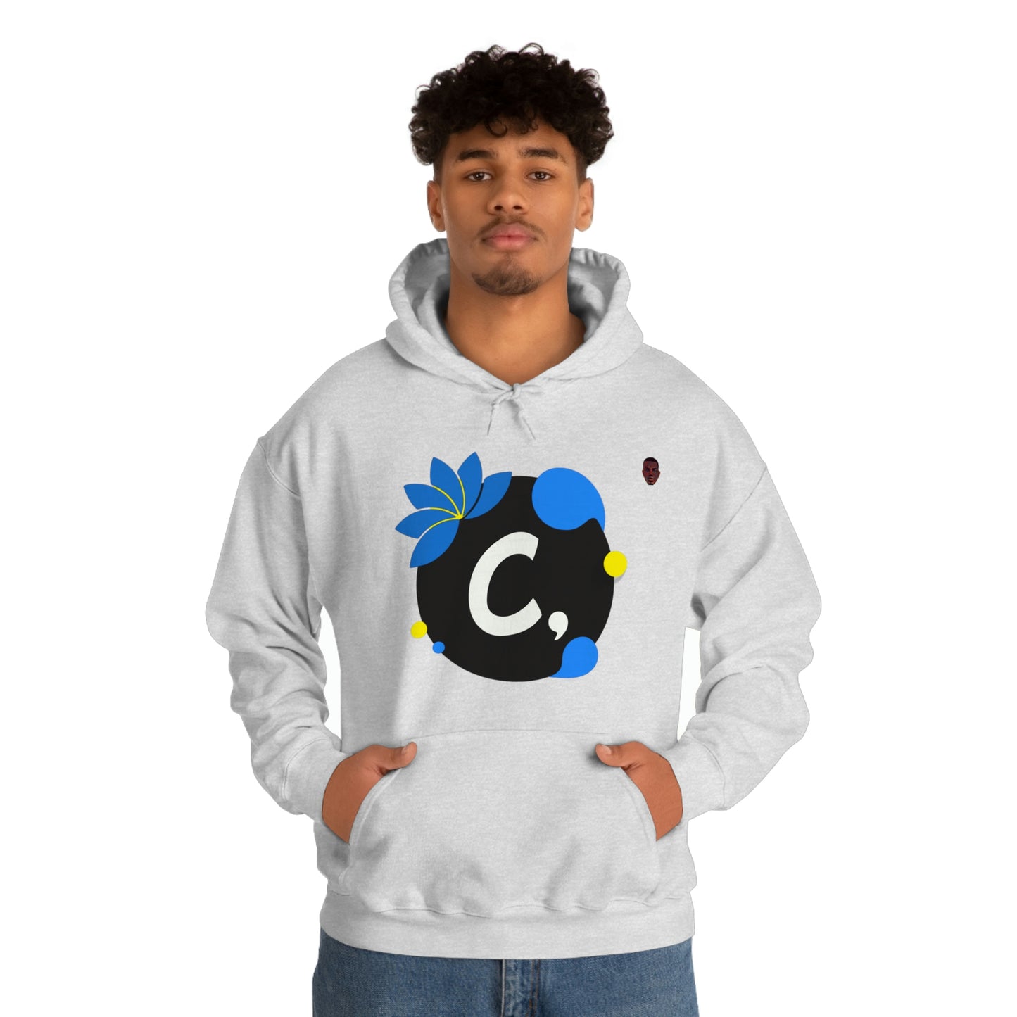 COMMaDiTYbrand *STAMPED" Men's Heavy Blend™ Hooded Sweatshirt