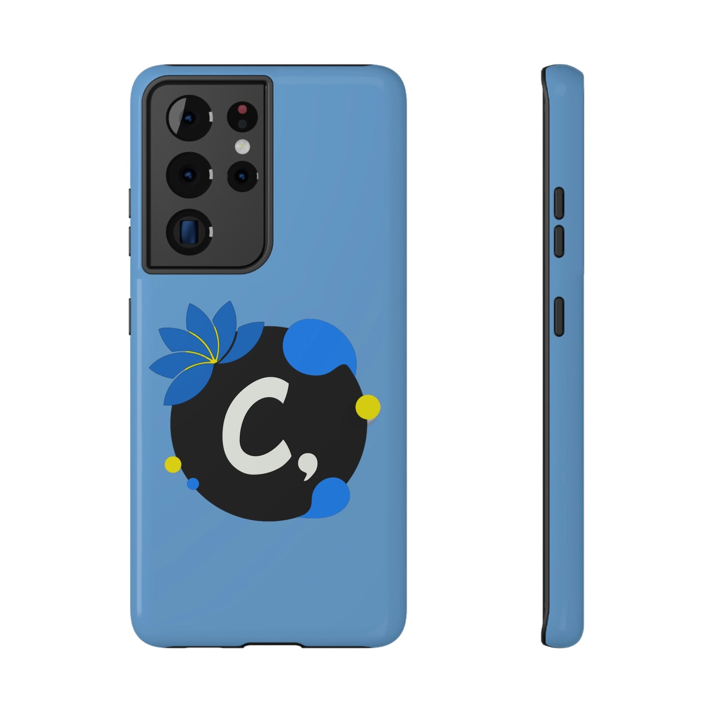 COMMaDiTYbrand SkyBlue *SiGNATuRE" Impact-Resistant Phone Case