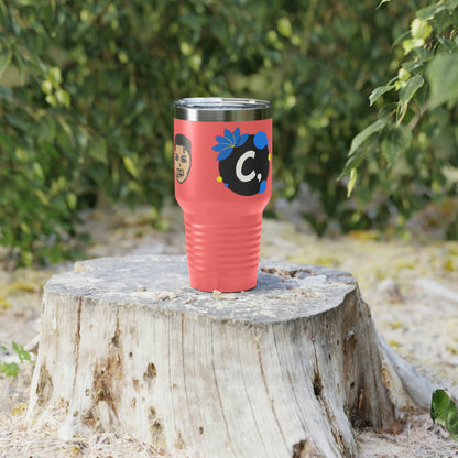 COMMaDiTYbrand *RiNGNECK+MULTiCOLOR" Tumbler, 30oz