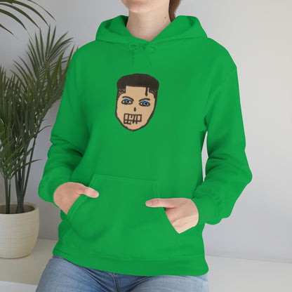 COMMaDiTYbrand Heavy Blend™ *BiGFACE" Men's Hooded Sweatshirt