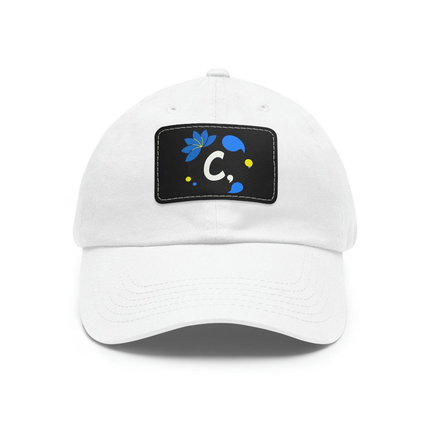 COMMaDiTYbrand *Leather Logo Patch" Dad Hat (available in multiple colors)