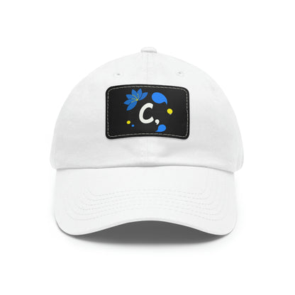 COMMaDiTYbrand *Leather Logo Patch" Dad Hat (available in multiple colors)