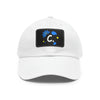 White / Black patch / Rectangle / One size