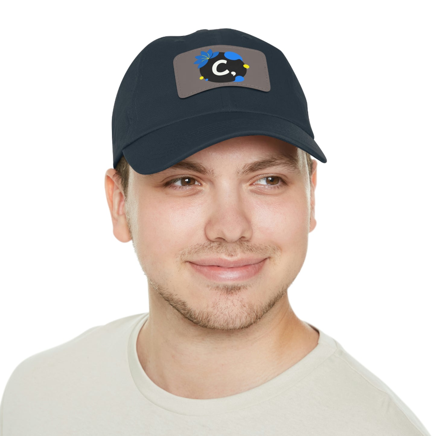 COMMaDiTYbrand *Leather Logo Patch" Dad Hat (available in multiple colors)