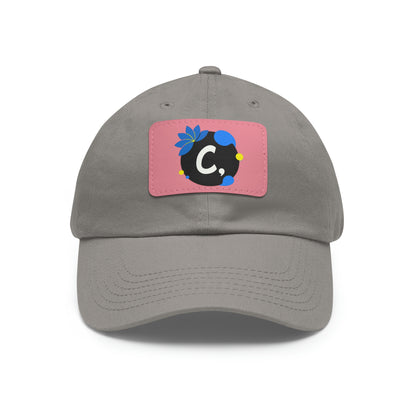 COMMaDiTYbrand *Leather Logo Patch" Dad Hat (available in multiple colors)