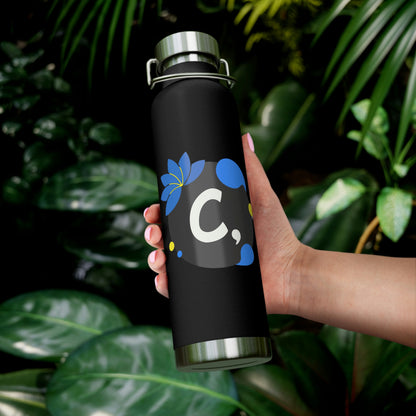 COMMaDiTYbrand *MEDiUM+MULTiCOLOR" Copper Vacuum Insulated Bottle, 22oz