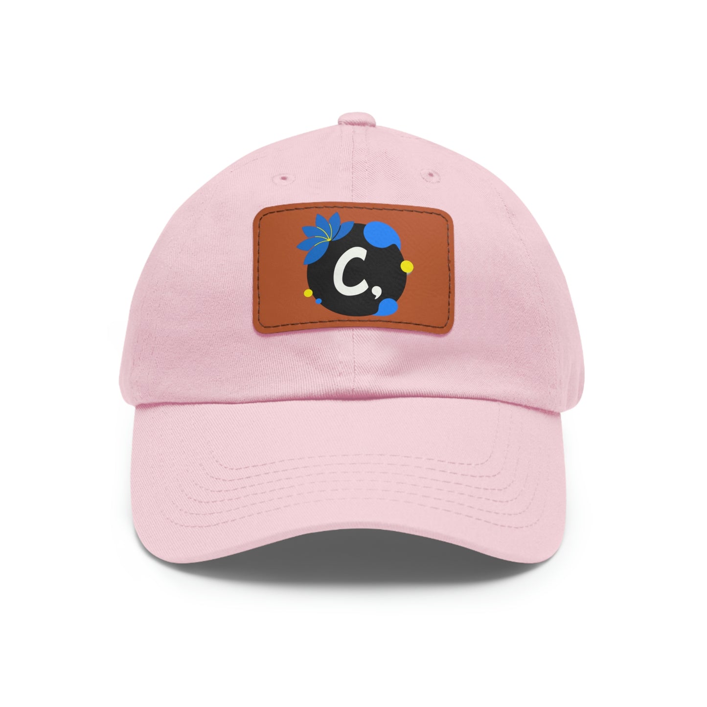 COMMaDiTYbrand *Leather Logo Patch" Dad Hat (available in multiple colors)